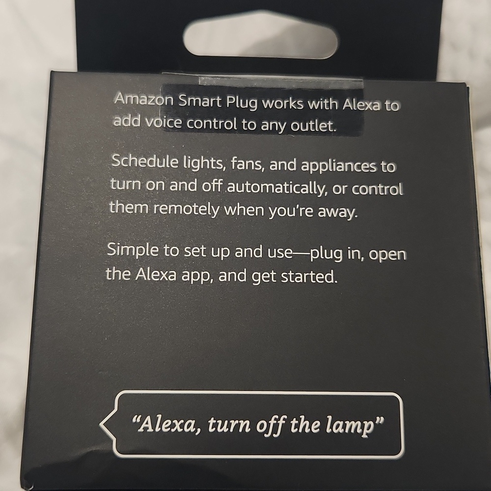 Amazon Alexa-Compatible Smart Plug - White - Picture 2 of 4